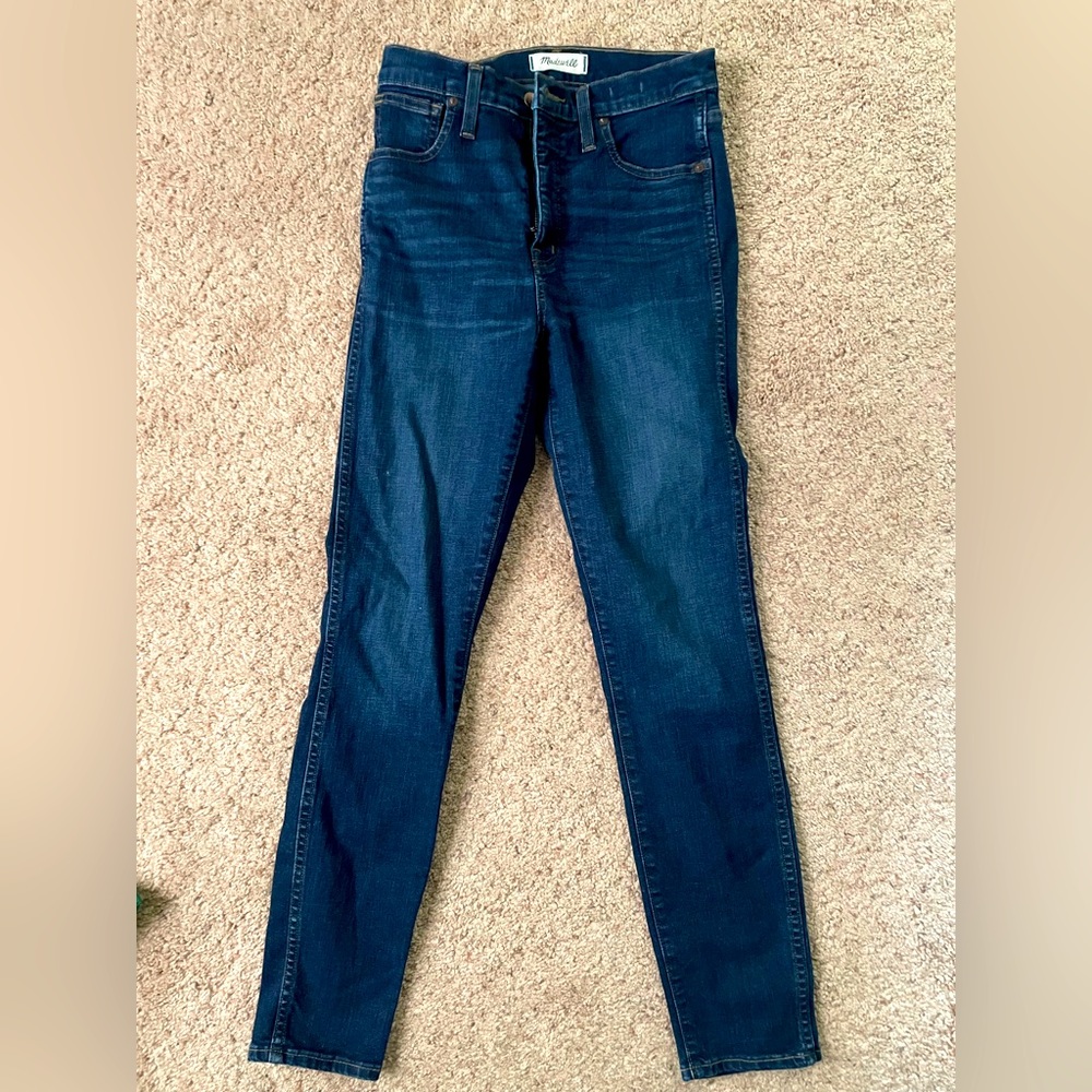 Madewell 10 inch high rise skinny